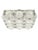 Art Deco Revival, Mid-Century Modern semi-flush mounted ceiling square. Three dimensional protruding patterns of geometric...