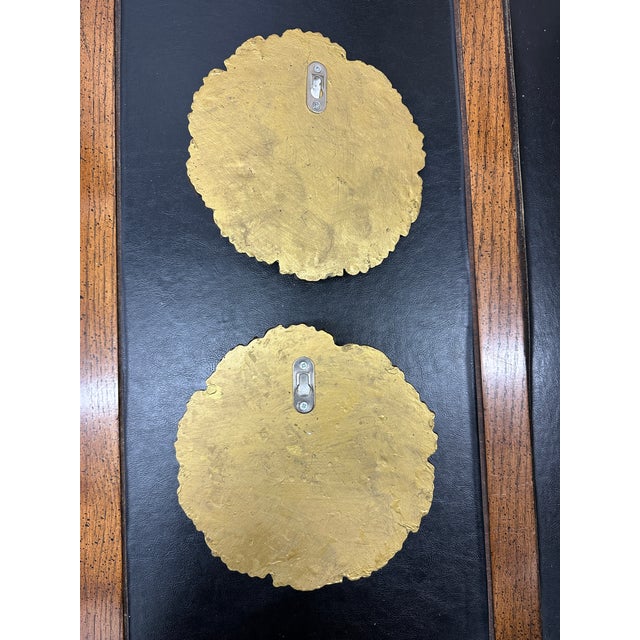 Pair of Late 20th Century Neoclassic Wall Plaques Elephant and Giraffe Sculpture Set For Sale In Nashville - Image 6 of 11