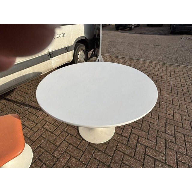 Mid-Century Dining Table and Chairs from Broderna Johanson, 1970s, Set of 5 For Sale - Image 15 of 17