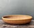 Vintage Rattan Woven Nantucket Basket With Wood Base For Sale - Image 4 of 12