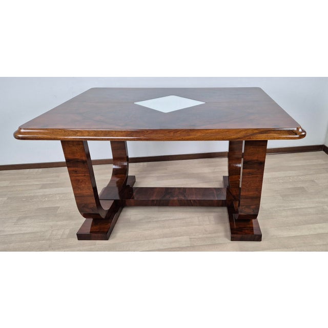 Venetian Art Deco Table, 1930 For Sale - Image 3 of 18