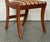 Brown Vintage Yew Wood Dining Chairs, Set of 8 For Sale - Image 8 of 17