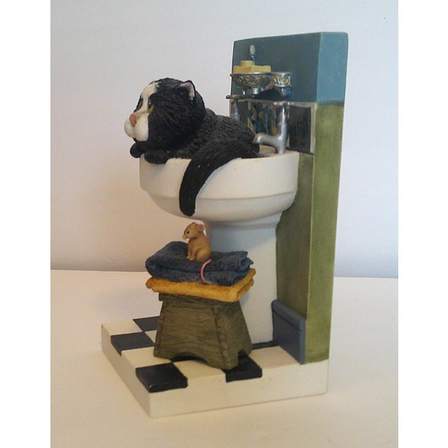"Cat in the Sink" Comic and Curious Cats Linda Jane Smith Vintage 2002 For Sale In Dallas - Image 6 of 12
