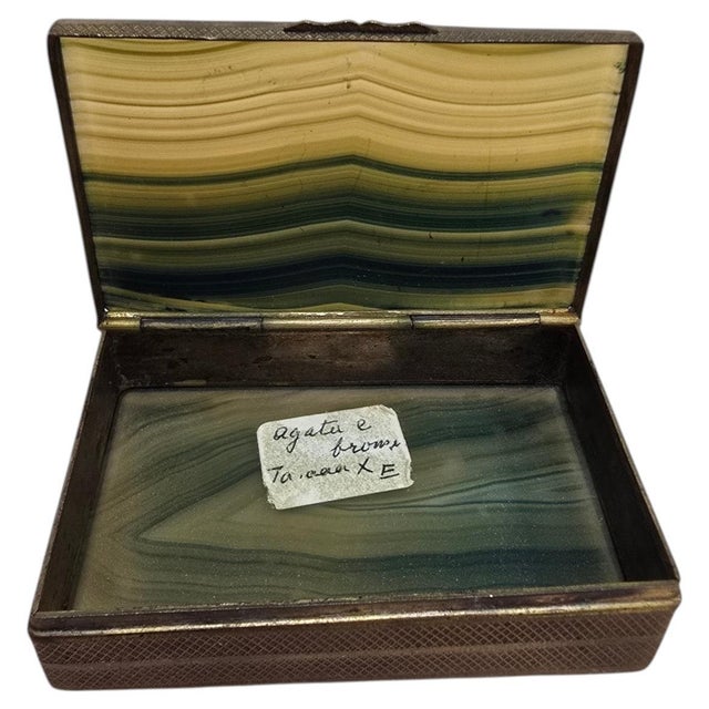 Agate Box with Gilt Bronze Mounts, 1870s For Sale - Image 11 of 11