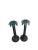Late 20th Century Late 20th Century Large Metal Palm Tree Candlesticks - Set of 2 For Sale - Image 5 of 10