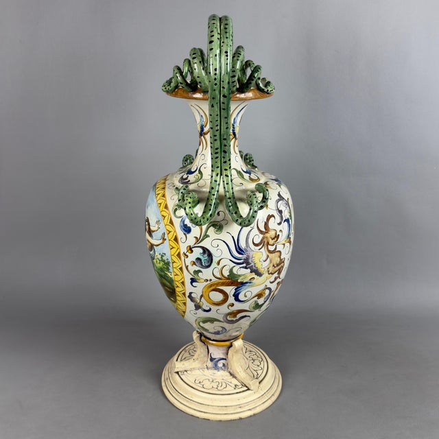Antique Vase from Artigianato Italiano, 1890s For Sale - Image 4 of 14
