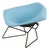 Bertoia Diamond Chair 422 in Black by Harry Bertoia for Knoll International, 1990s For Sale