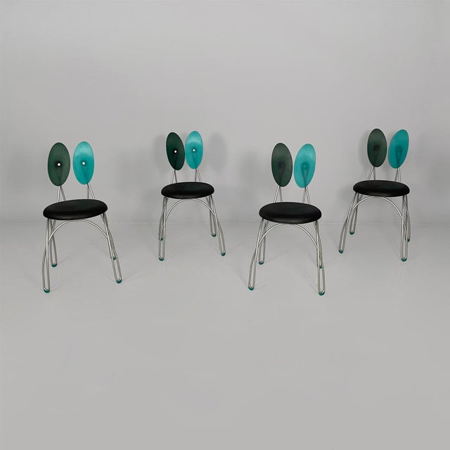 Italian Jessica Chairs from Studio Dl for Zerodisegno, 1990s, Set of 2 For Sale - Image 17 of 17