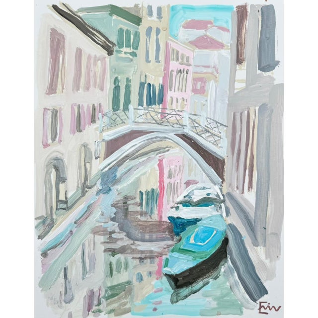 "Venice Reflections II" Original Painting For Sale