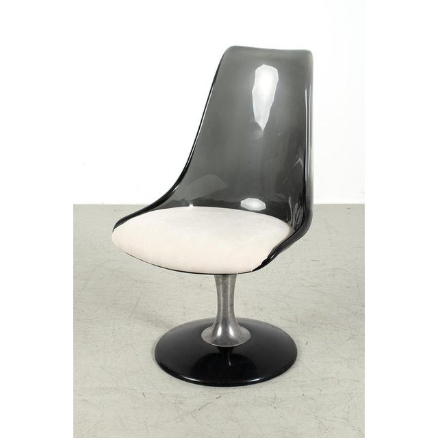 Acrylic Tulip Chairs by Chromcraft, Set of 4 For Sale - Image 3 of 14