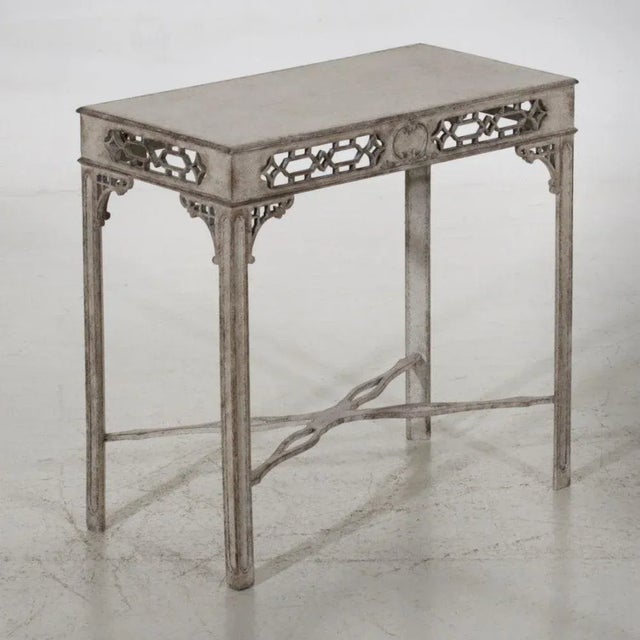 White 19th Century European Freestanding Sidetable For Sale - Image 8 of 8