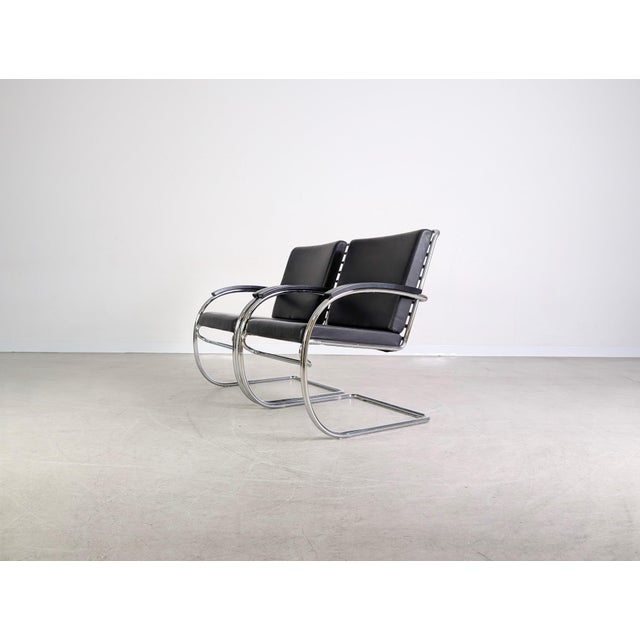 Mid-Century Modern KS 46 Armchair by Anton Lorenz for Thonet For Sale - Image 6 of 12