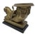 1900 Golden Fleece Chrysomallos Winged Ram Bronze Mantle Urn For Sale - Image 9 of 9