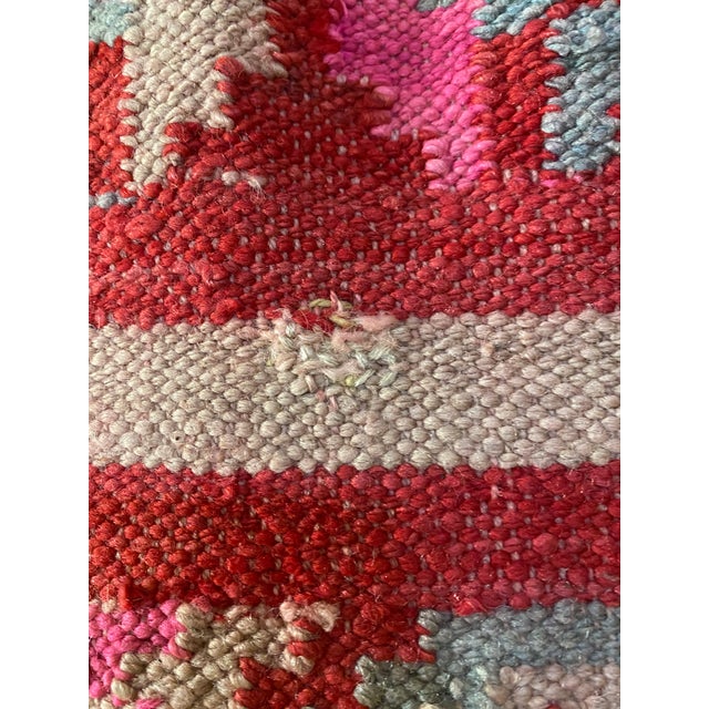 Mid-20th Century Vintage Peruvian Andean Folk Art Textile With Stylized Bird Motifs (73" X 65") For Sale - Image 14 of 18