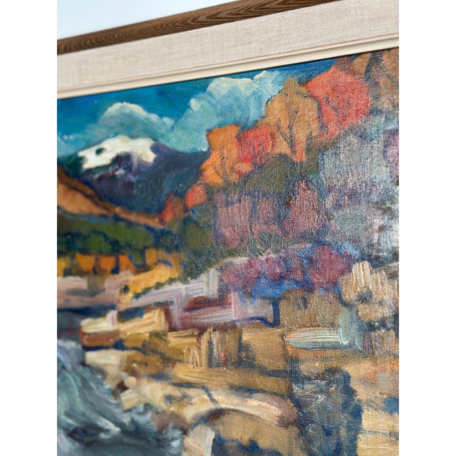Nils Öberg, Autumn, Offerdalsfjällen Jämtland, 1960s, Oil on Canvas, Framed For Sale - Image 12 of 16