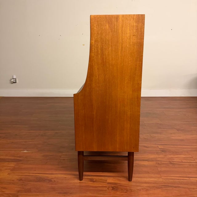 G-Plan Brasilia Compact Teak Tall Sideboard For Sale In Seattle - Image 6 of 14