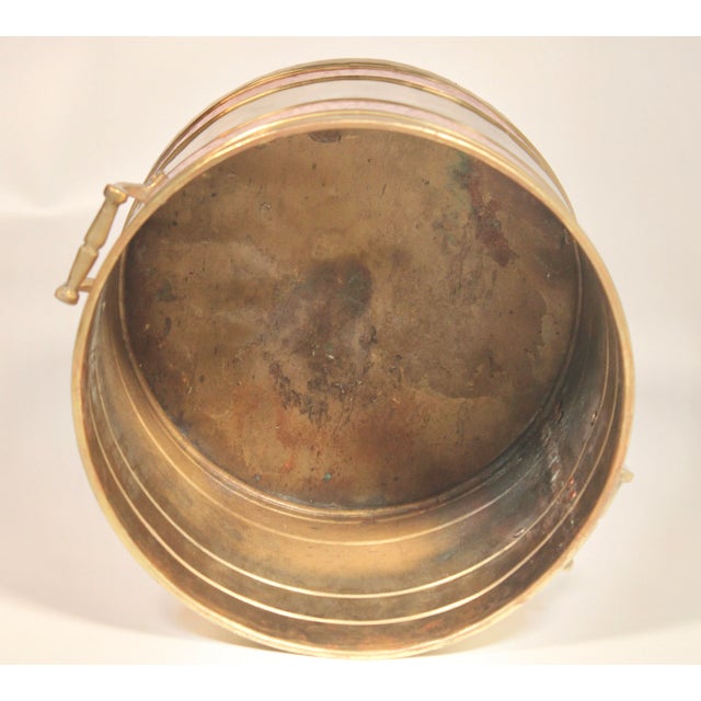 Vintage Traditional Turkish Copper and Brass Bucket For Sale In Tulsa - Image 6 of 11