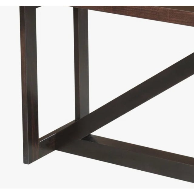 Not Yet Made - Made To Order Oak Park Solid Wood End Table For Sale - Image 5 of 5