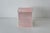 Vintage Mid-Century Acrylic Lucite Pink Mother of Pearl/Marble Effect Rectangular Wastebasket For Sale - Image 9 of 13