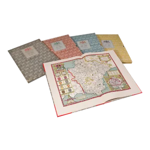 1953's 4 Vols Vintage English Maps