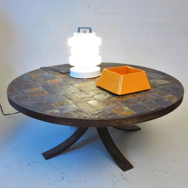 Metal Brutalist Coffee Table, 1970s For Sale - Image 7 of 10