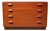 Authentic Danish Teak Chest of Drawers by Søborg Møbelfabrik, Mid-Century Modern, 1960 For Sale