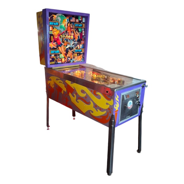 Flipper Torch Pinball Machine, 1980 For Sale