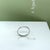 2020s Van Cleef & Arpels Platinum Tendrement Wedding Band 2.44g, Size 7 For Sale - Image 5 of 7