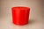 1970s Jorge Zalszupin, Paulo Jorge Pedreira and Oswaldo Mellone “Eva” Ice Bucket in Red Plastic, Brazil For Sale - Image 17 of 18