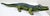 Realism Antique Large Cast Iron Alligator Sculpture With Original Paint 29.5 in Long For Sale - Image 3 of 18