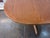 Brown Rare Mid-Century Danish Modern Teak Dining Table Pedestal Base G-Plan 1970s For Sale - Image 8 of 10