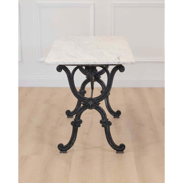 French 20th Century Conservatory Bistro Table For Sale In Atlanta - Image 6 of 7