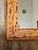 Rare Vintage Burnt Bamboo Floating Console Table and Wall Mirror For Sale - Image 9 of 12