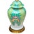 Hand-Painted Jingdezhen Porcelain Statement Lamp With Brass Base – Bok Choy Pattern For Sale In Washington DC - Image 6 of 6