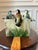 Light Yellow Antique Jerome Massier French Ceramic Planter Cachepot With 9 Bird Sculptures For Sale - Image 8 of 18