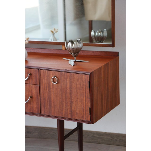 Vintage Teak Dressing Table by Meredew, 1960s For Sale - Image 9 of 18