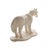 Vintage Chalkware Horse Sculpture, Primitive Style For Sale - Image 4 of 7