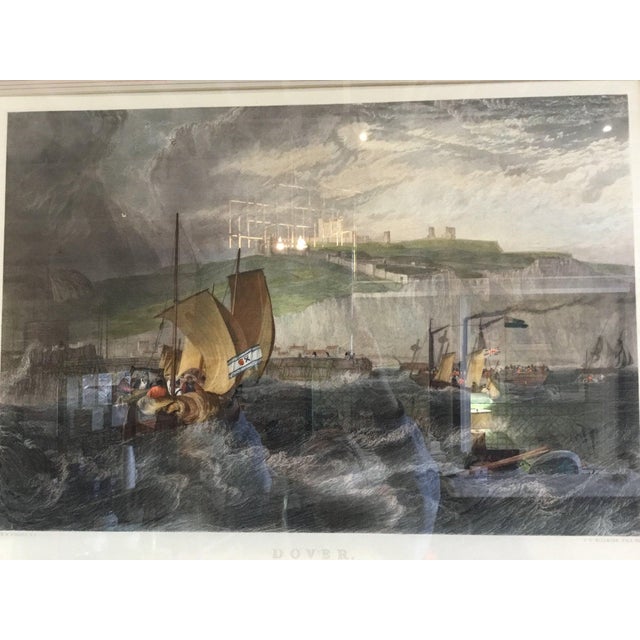 Late 20th Century Late 20th Century Pair of Joseph Mallard William Turner House Lithographs For Sale - Image 5 of 5