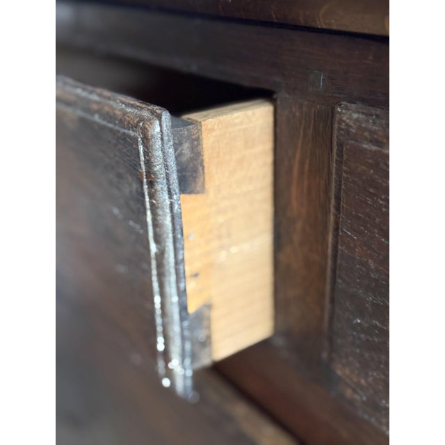 Wood Late 19th c. French Oak Cabinet/Sideboard For Sale - Image 7 of 9