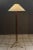 Rare Rupert Nikoll floor lamp vienna around 1950s Wood polished The fabric shade is replaced ( new ) I have official proof...