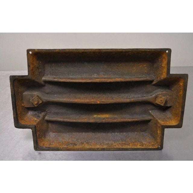 Antique 19th C. Cast Iron Classical Figural Dolphin Victorian Book Press For Sale - Image 10 of 12