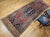 Antique Persian Bidjar Wide Runner, Hand-Knotted Wool, Geometric Pattern, Terracotta & Navy, 4x11 For Sale - Image 10 of 18