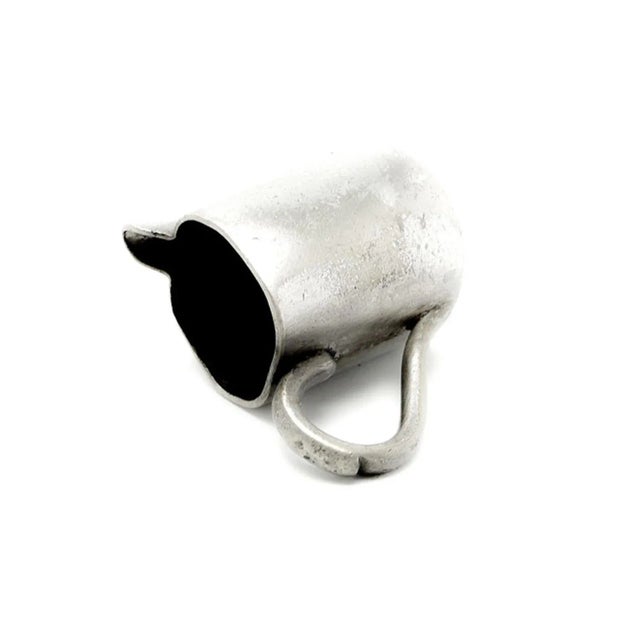 Metal Art Nouveau Milk Jug by Hartmann, Germany, 1900s For Sale - Image 7 of 11