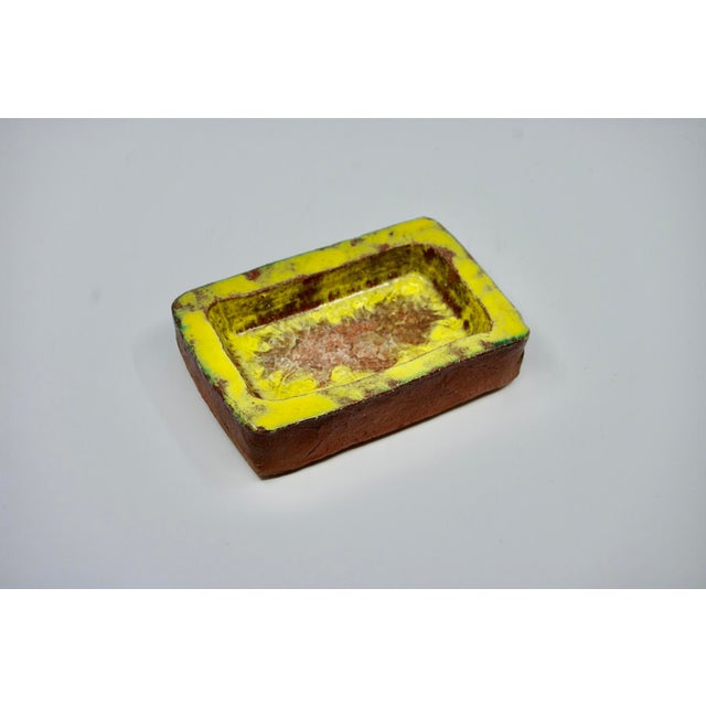1970s Brutalist Ceramic Trinket Tray by Gerhard Liebenthron, 1970 For Sale - Image 5 of 7