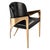 Bronze "Amalfi 2" Chair, With Bronze and Tailor Made Leather For Sale - Image 8 of 11