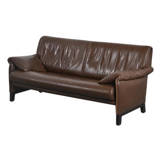 2-Seater Leather Sofa Model DS 14 from de Sede, 1990s For Sale