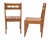 Tan Vintage Chairs by Guillerme & Chambron, Set of 4 For Sale - Image 8 of 13