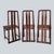 Mid-Century High-Back Dining Chairs from Primo London, Set of 3 For Sale - Image 9 of 9