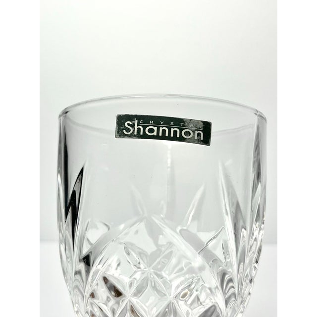 Gothic Godinger “Dublin” Crystal Wine or Water Glasses - Set of 4 For Sale In Dallas - Image 6 of 6