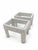 1980s Coastal White Woven Rattan Glass-Top Side Tables—Pair For Sale - Image 4 of 7